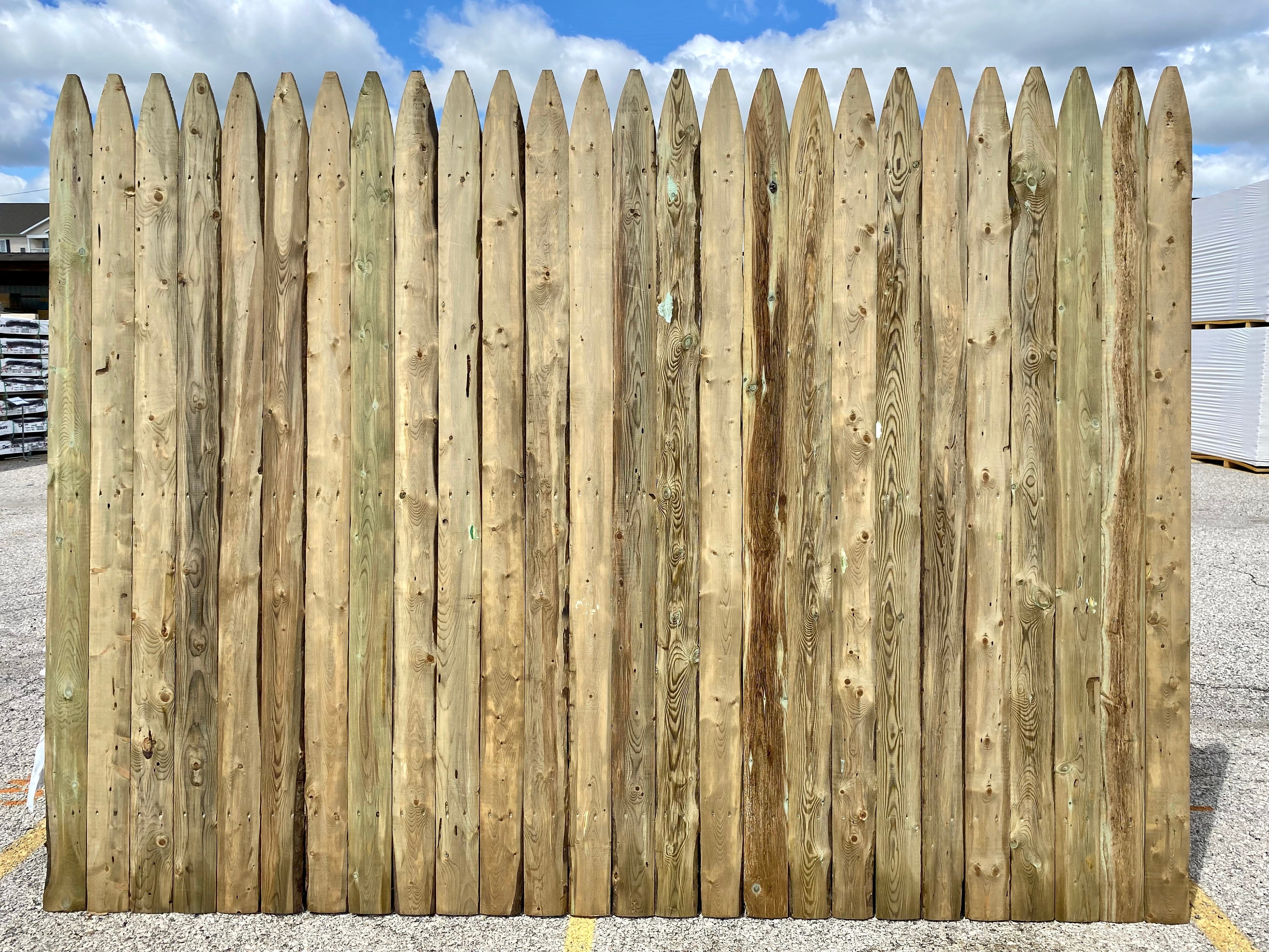RUSTIC TREATED FENCE PANELS