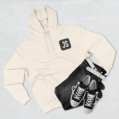 Three-Panel Fleece Hoodie