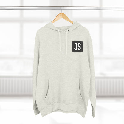 Three-Panel Fleece Hoodie