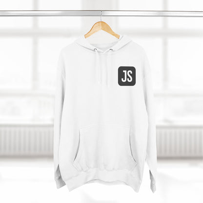 Three-Panel Fleece Hoodie