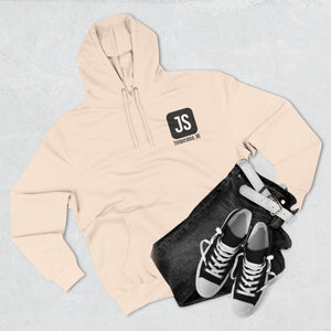 Three-Panel Fleece Hoodie