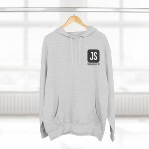 Three-Panel Fleece Hoodie