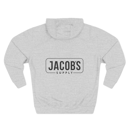 Three-Panel Fleece Hoodie