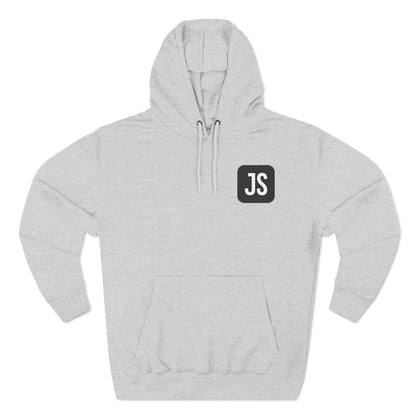 Three-Panel Fleece Hoodie