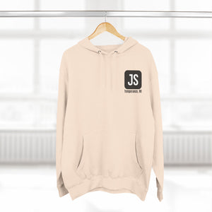 Three-Panel Fleece Hoodie