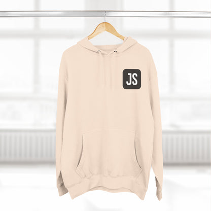 Three-Panel Fleece Hoodie
