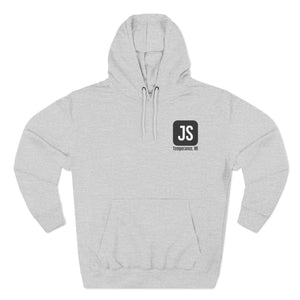 Three-Panel Fleece Hoodie