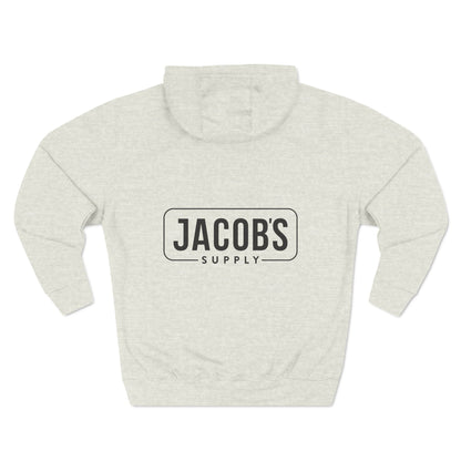 Three-Panel Fleece Hoodie