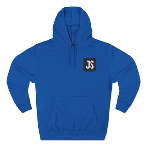 Three-Panel Fleece Hoodie