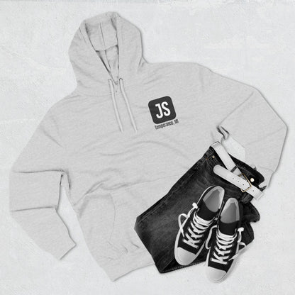 Three-Panel Fleece Hoodie