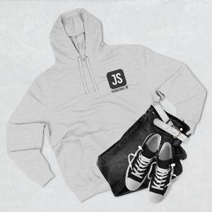 Three-Panel Fleece Hoodie