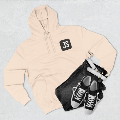 Three-Panel Fleece Hoodie