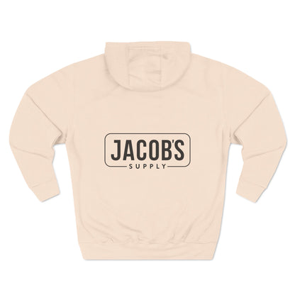 Three-Panel Fleece Hoodie