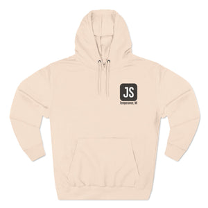 Three-Panel Fleece Hoodie